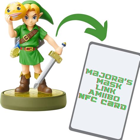 majora's mask nfc card|AW Anime WRLD Majoras Mask Link AmiiboCard .